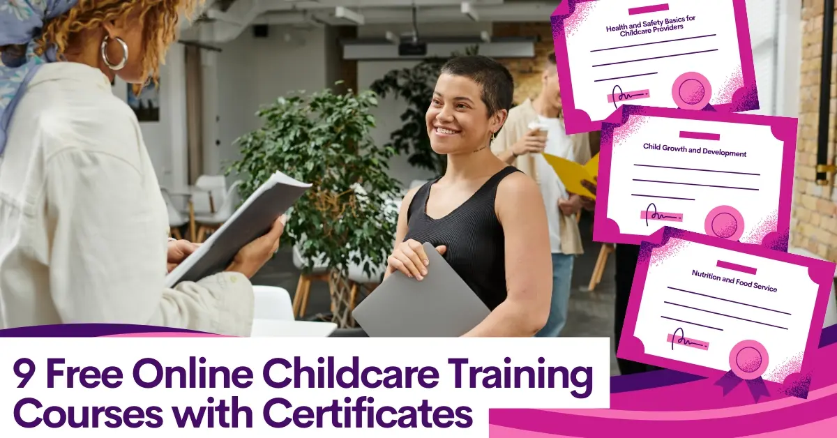 CTJ 8 Free Online Childcare Training Courses with Certificates copy (1)